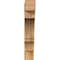 Ekena Millwork Balboa Block Rough Sawn Bracket, Western Red Cedar, 4"W x 20"D x 24"H BKT04X20X24BOA05RWR - alternate 3